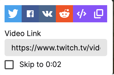 LinkBossPro Twitch live video stream copy link image replay