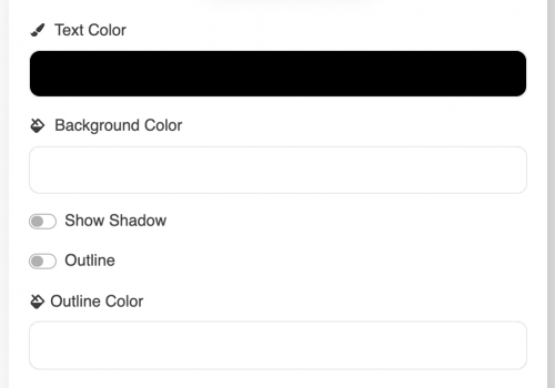 LinkBossPro biolink page customize link button colour and text image